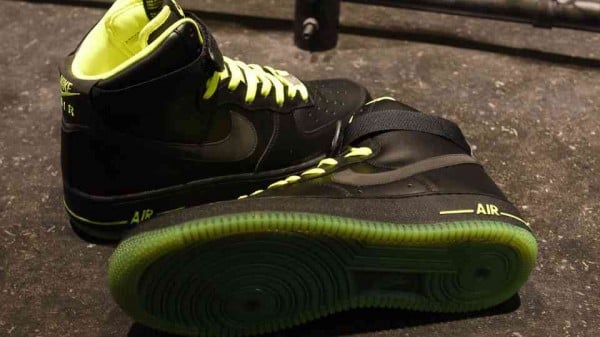 Nike Air Force 1 High 'Black/Black-Volt'