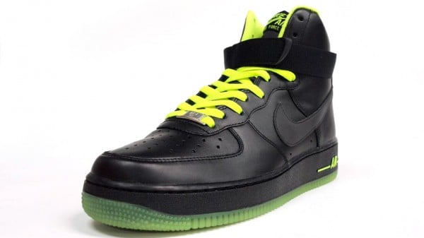 Nike Air Force 1 High ‘Black/Black-Volt’ - Another Look