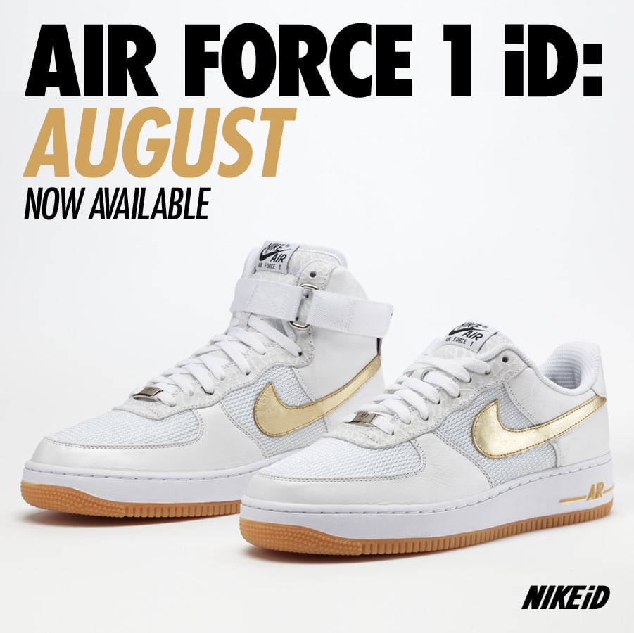 Nike Air Force 1 iD August 2012 – Now Available