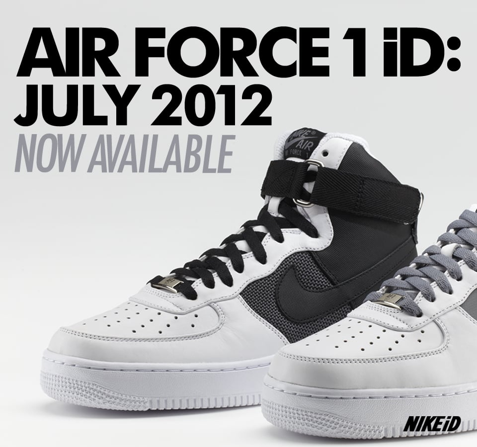 Nike Air Force 1 iD Tactical Mesh and Tactical Grip Leather – Now Available
