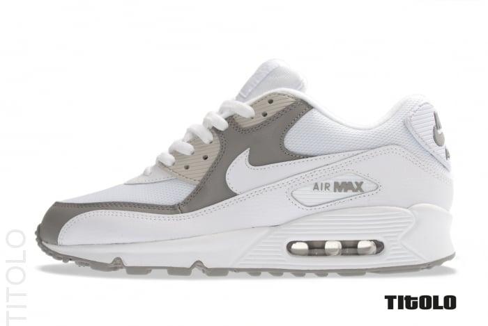 Nike Air Max 90 'White/Grey'