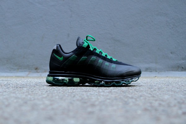 Nike Air Max 95+ BB 'Black/Pine Green-Dark Grey-Wolf Grey' at Kith NYC