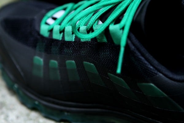 Nike Air Max 95+ BB 'Black/Pine Green-Dark Grey-Wolf Grey' at Kith NYC