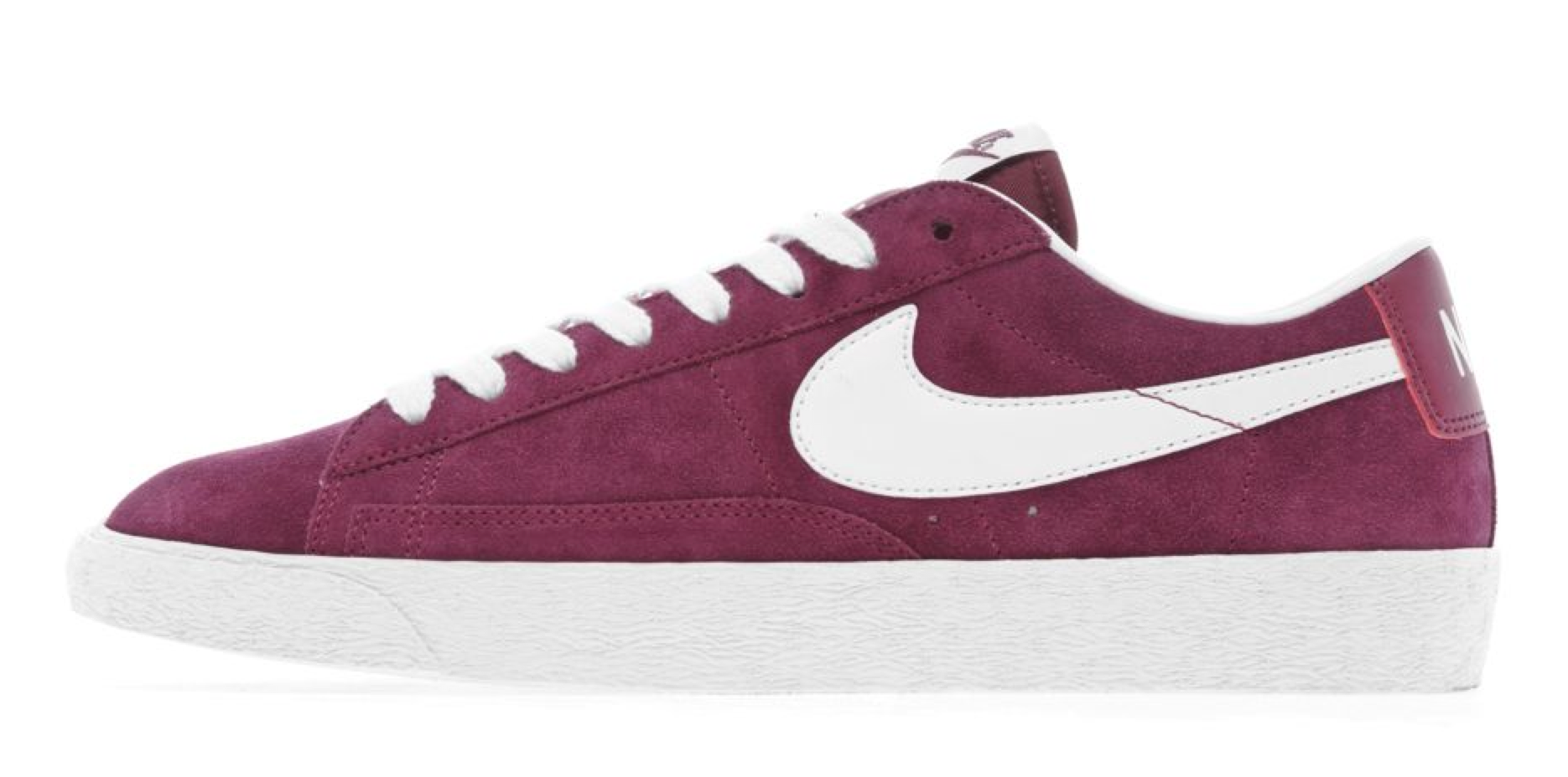 nike blazer low bordeaux