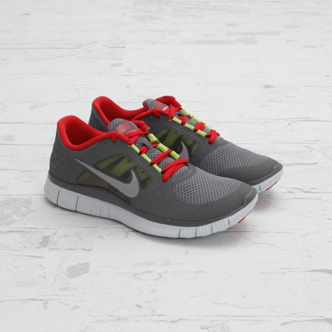 Nike Free Run+ 3 'Cool Grey/Reflective Silver'