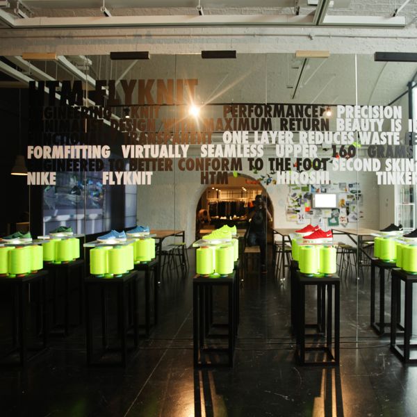 Nike HTM Flyknit Installation at 1948 London