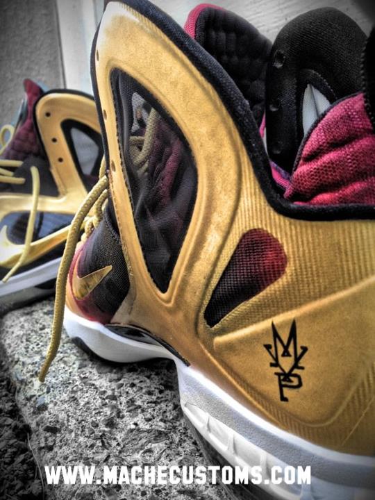 Nike LeBron 9 P.S. Elite 'MVP' by Mache Custom Kicks