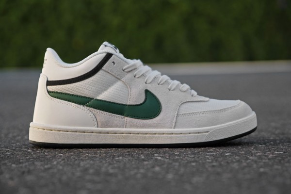 Nike SB Challenge Court Mid 'Swan/Gorge Green-Black' at Primitive | SneakerFiles