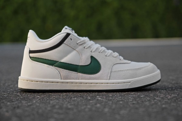 Nike SB Challenge Court Mid 'Swan/Gorge Green-Black' at Primitive