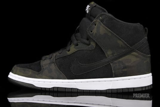 Nike SB Dunk High ‘Iguana Camo’ at Premier