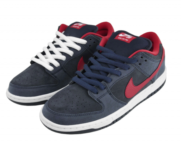 Nike SB Dunk Low 'Dark Obsidian/Gym Red-White'