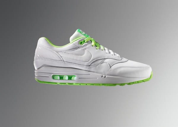 Release Reminder: Nike Air Max 1 Premium NRG ‘White/White-Electric Green’