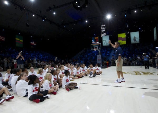 Nike and USA Basketball Host 'Hoops for Troops'