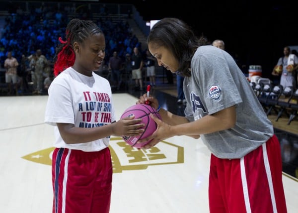 Nike and USA Basketball Host 'Hoops for Troops'