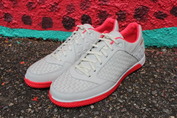 Nike5 Woven StreetGato QS ‘Summit White/Solar Red’ at Social Status