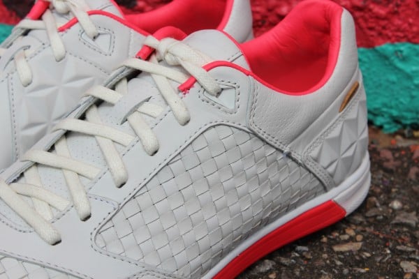 Nike5 Woven StreetGato QS ‘Summit White/Solar Red’ at Social Status