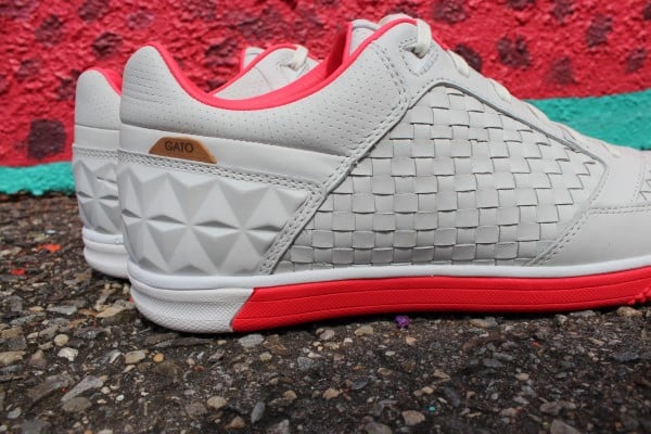 Nike5 Woven StreetGato QS ‘Summit White/Solar Red’ at Social Status