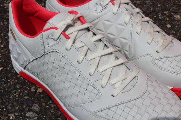 Nike5 Woven StreetGato QS ‘Summit White/Solar Red’ at Social Status