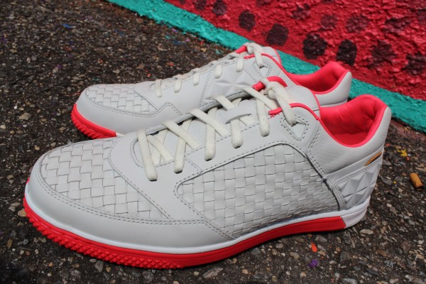 Nike5 Woven StreetGato QS ‘Summit White/Solar Red’ at Social Status