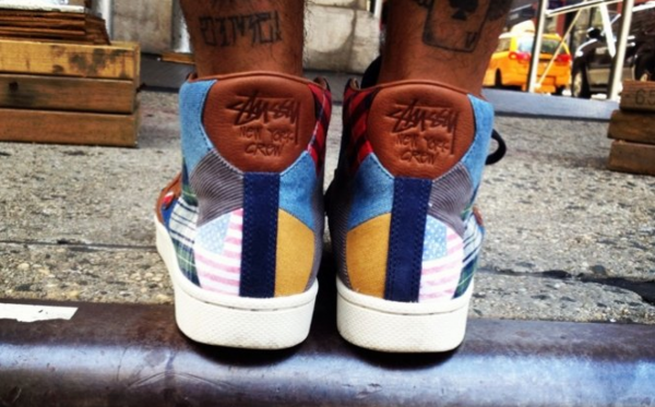 Stussy New York Crew x Converse Pro Leather 'Patchwork'