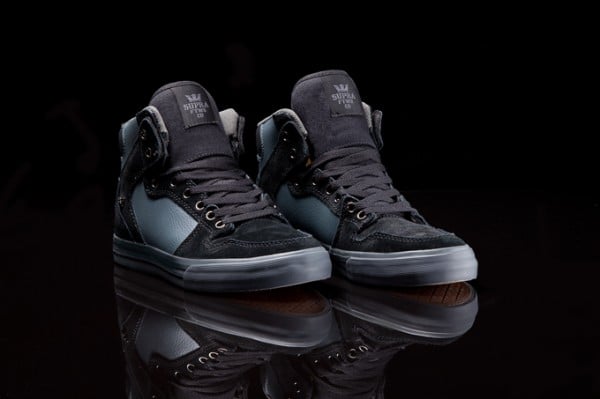 Supra Vaider 'Black Suede and Grey Leather'- SneakerFiles