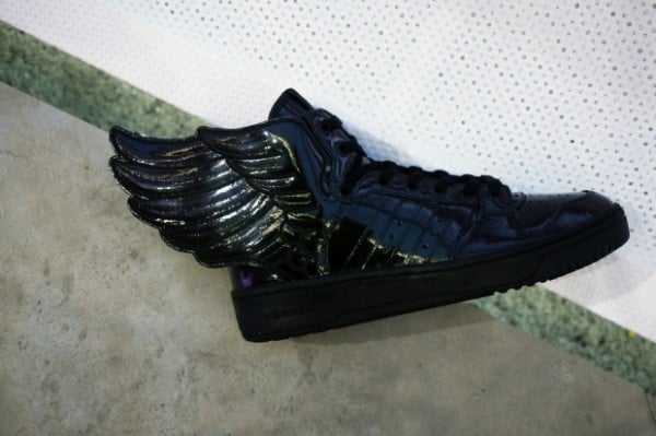 adidas Originals by Jeremy Scott JS Wings Black Patent Leather - Spring 2013