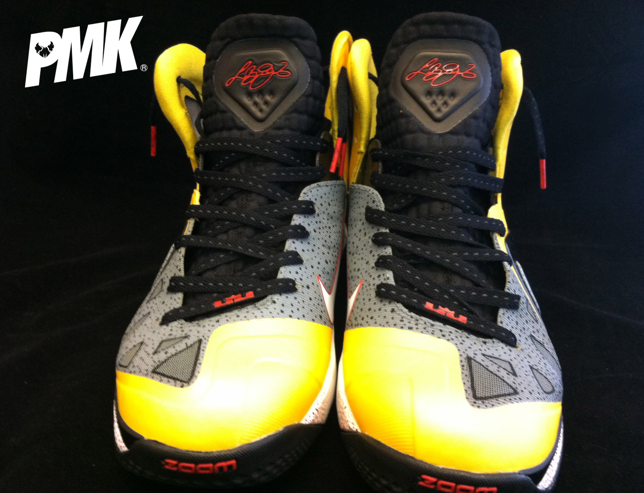 ‘Concrete’ Nike LeBron 9 P.S. Taxi Elite Customs by PMK