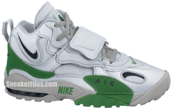 Nike Air Max Speed Turf - Metallic Silver/Black-Pine Green