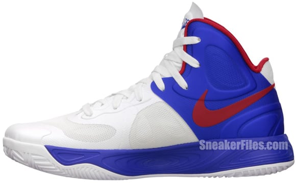 Nike Hyperfuse - White/University Red-Game Royal