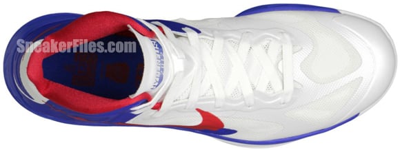 Nike Hyperfuse - White/University Red-Game Royal