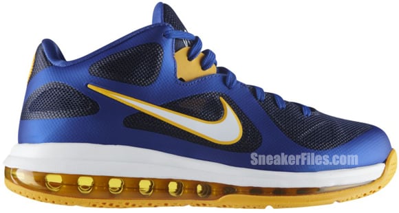 Nike LeBron 9 Low 'Game Royal/University Gold-Midnight Navy'