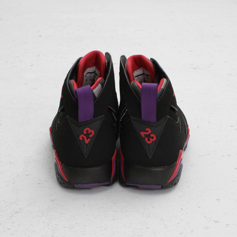 jordan 7 black red and purple