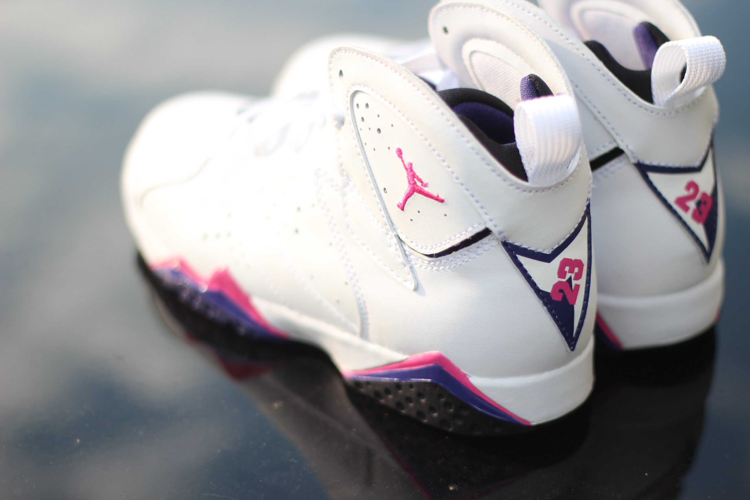Air Jordan 7 GS Fireberry at Social Status