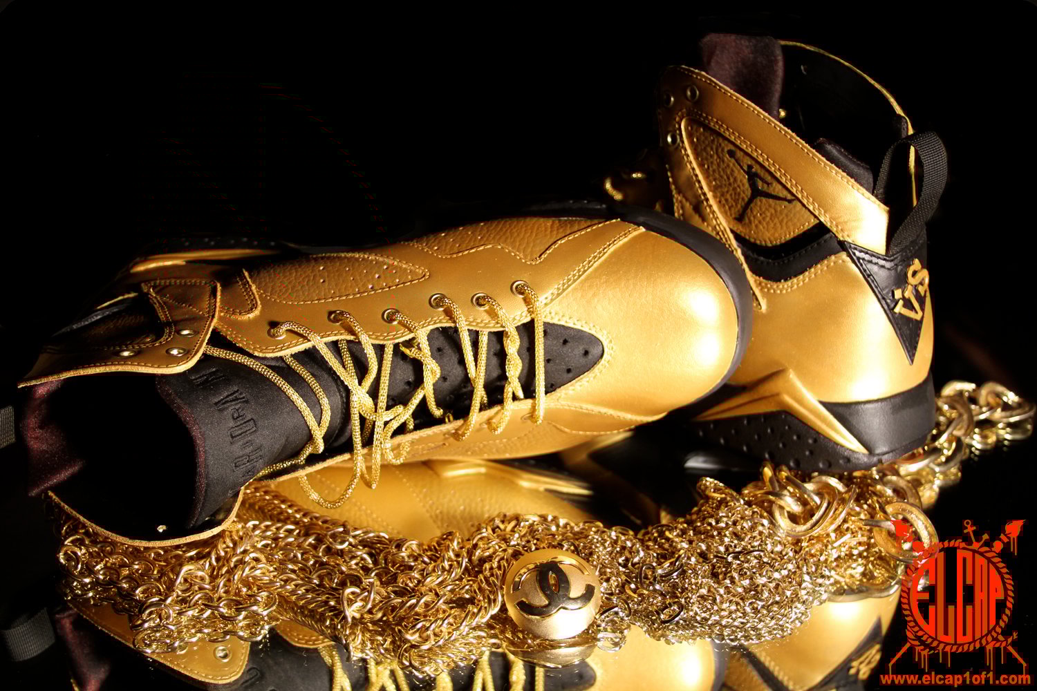 Air Jordan 7 'Goldie' by El Cappy