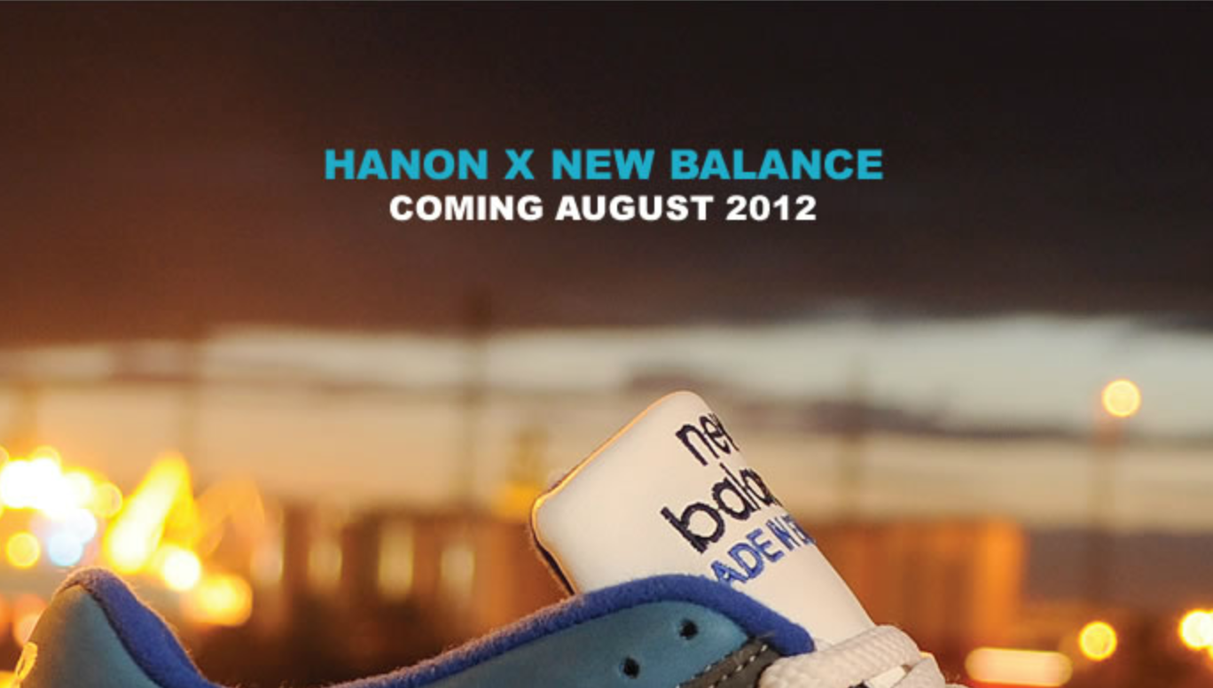 Hanon x New Balance Teaser