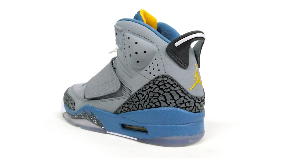 Jordan Son of Mars ‘Stealth/White-Shaded Blue-University Gold’ at mita