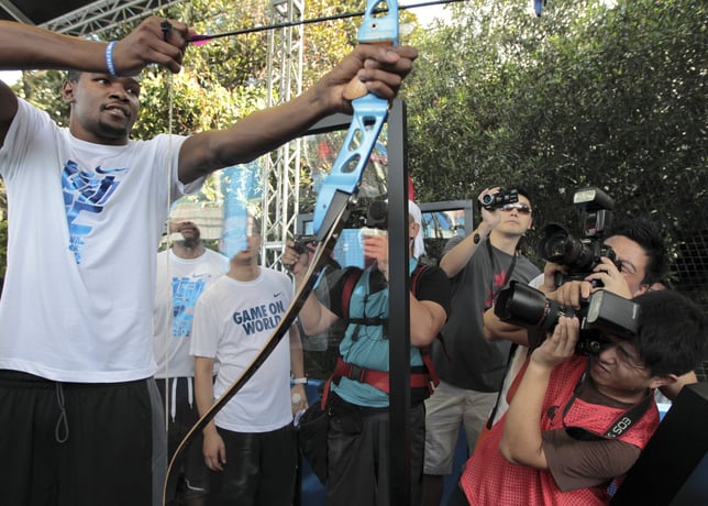 Kevin Durant Kicks Off 2012 Nike Greater China Tour in Shanghai