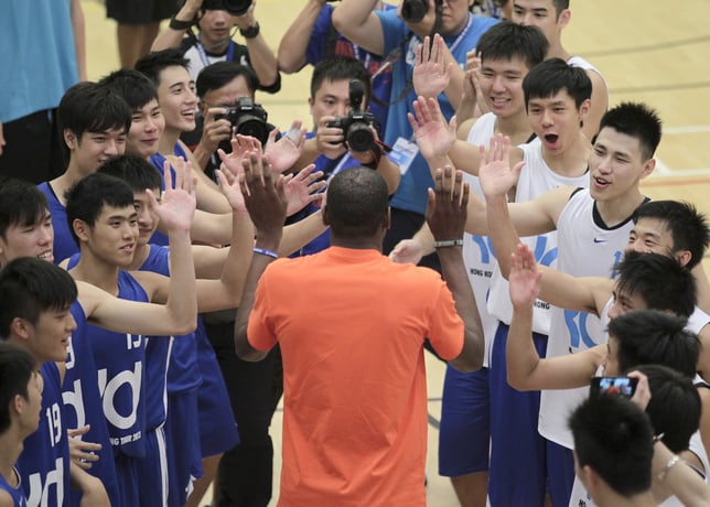 Kevin Durant Wraps Up 2012 Nike Greater China Tour in Hong Kong