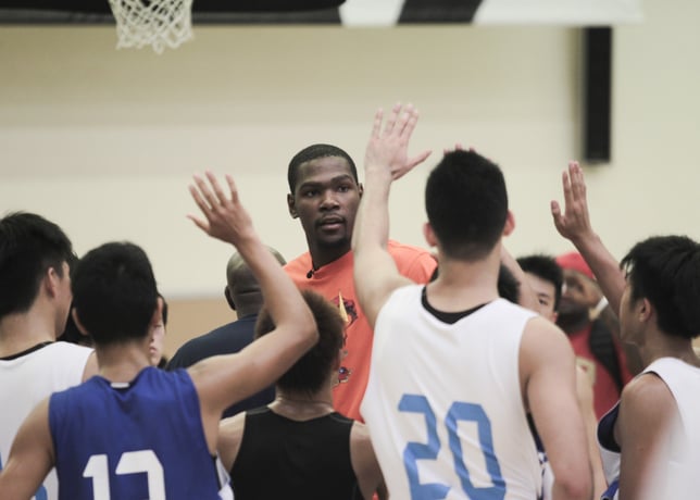 Kevin Durant Wraps Up 2012 Nike Greater China Tour in Hong Kong