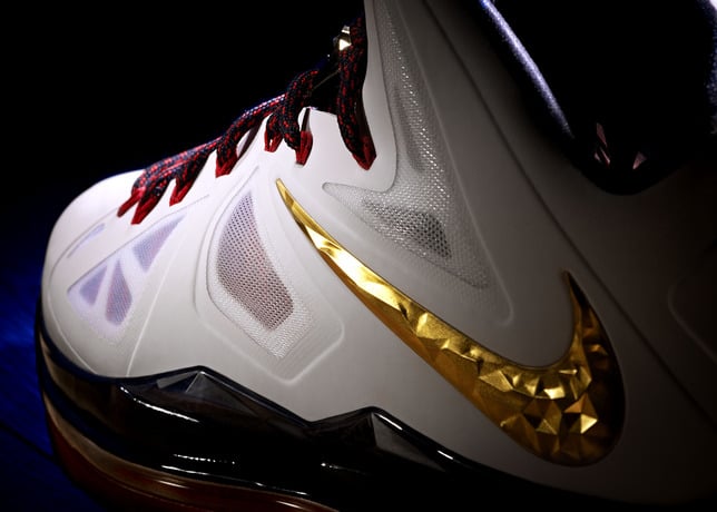 LeBron James Debuts the Nike LeBron X (10) Gold Medal