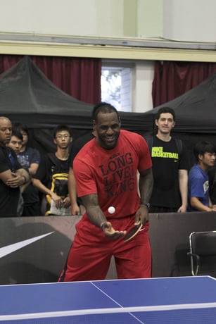 LeBron James Joins the Action at Nike+ Festival of Sport 2012