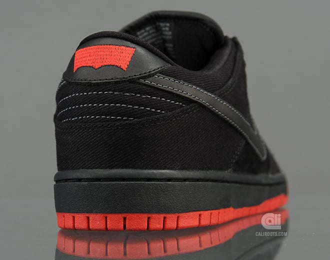 Levi’s x Nike SB Dunk Low ‘Black’ Caliroots