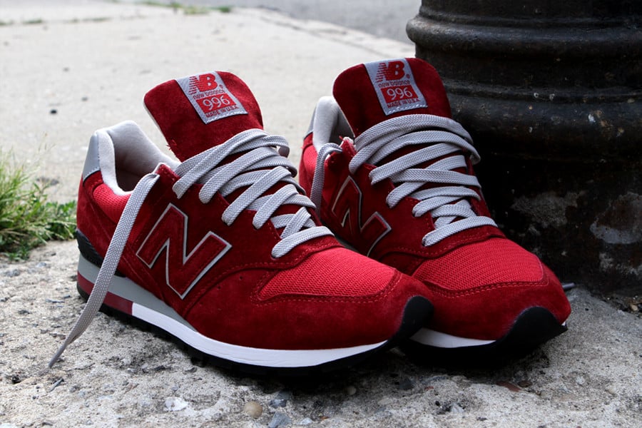 new balance 996 grey burgundy