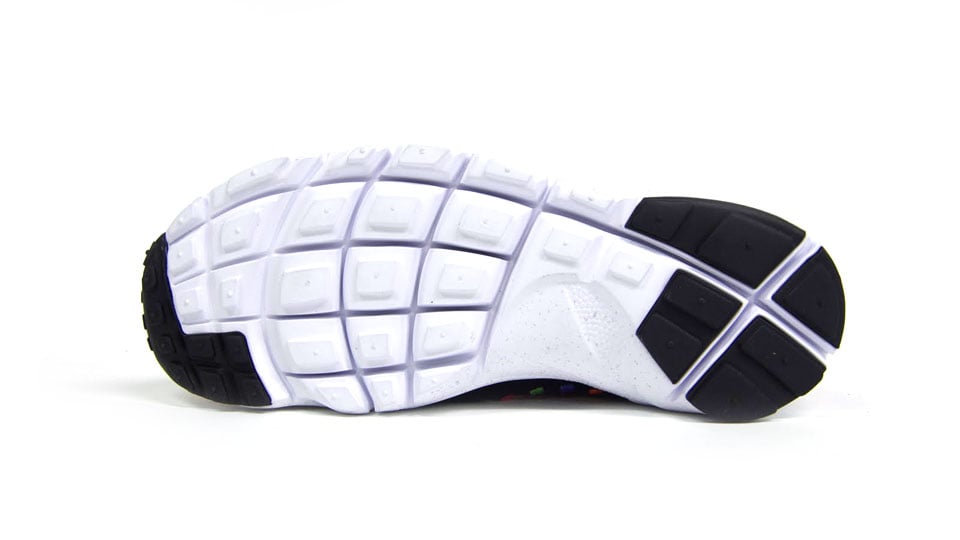Nike Air Footscape Woven Chukka Premium QS Rainbow ‘Black/Black-White’ at mita