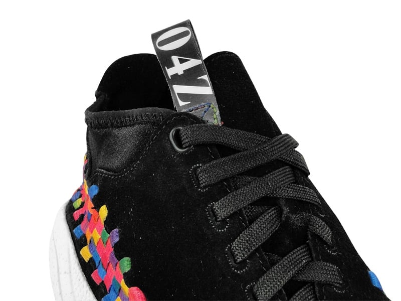 Nike Air Footscape Woven Chukka Premium QS Rainbow ‘Black/Black-White’ at The Good Will Out