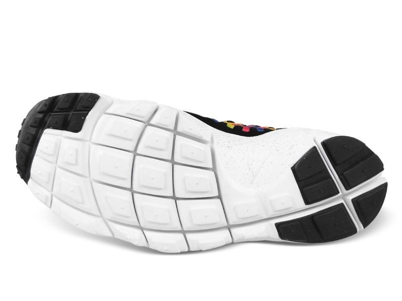 Nike Air Footscape Woven Chukka Premium QS Rainbow ‘Black/Black-White’ at The Good Will Out