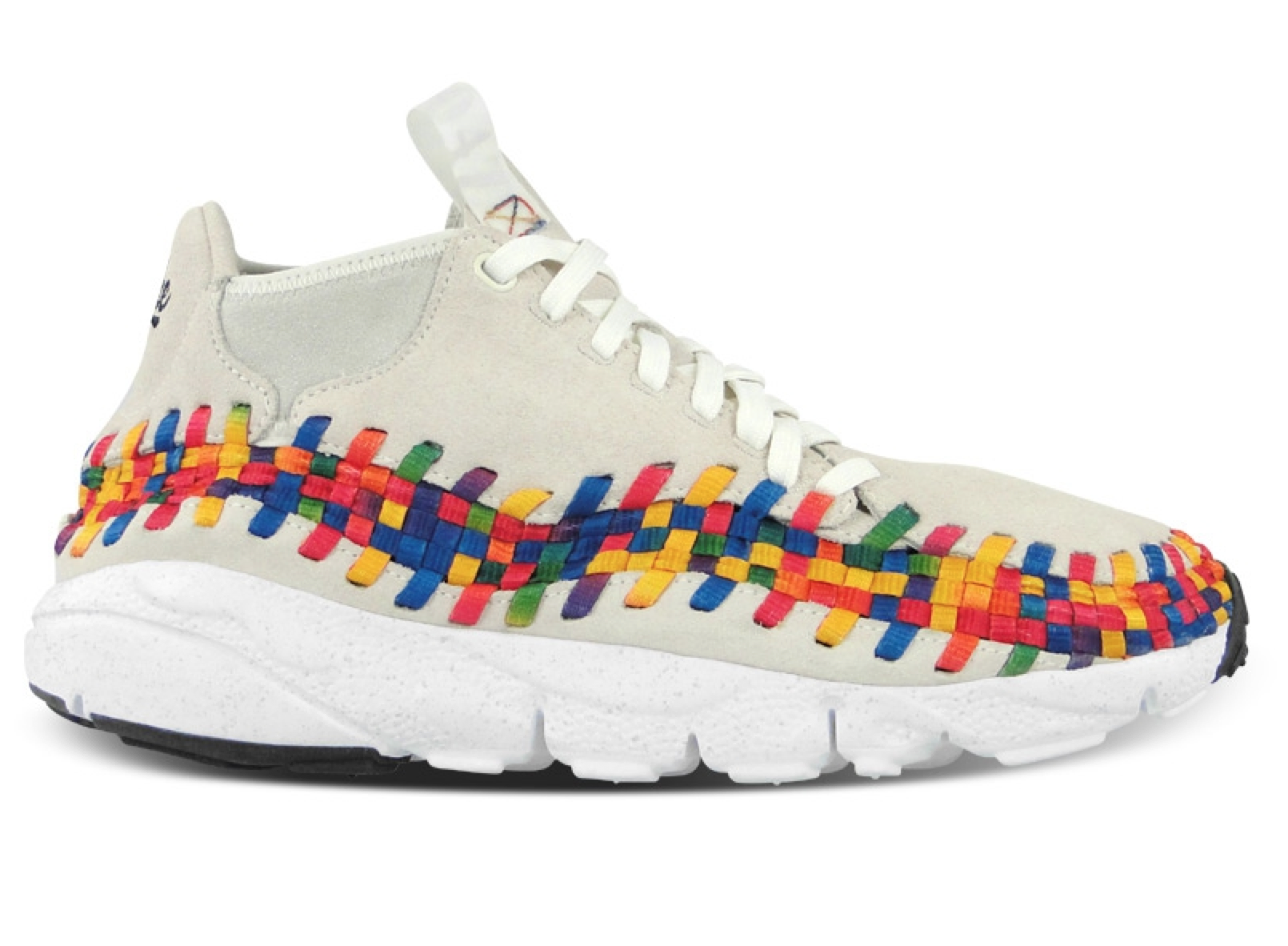 Nike Air Footscape Woven Chukka Premium QS Rainbow ‘Sail/Sail-White’ at The Good Will Out