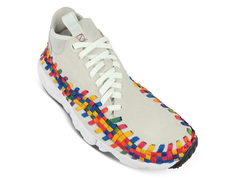 Nike Air Footscape Woven Chukka Premium QS Rainbow ‘Sail/Sail-White’ at The Good Will Out