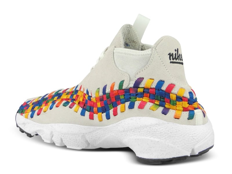 Nike Air Footscape Woven Chukka Premium QS Rainbow ‘Sail/Sail-White’ at The Good Will Out