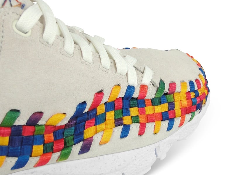 Nike Air Footscape Woven Chukka Premium QS Rainbow ‘Sail/Sail-White’ at The Good Will Out